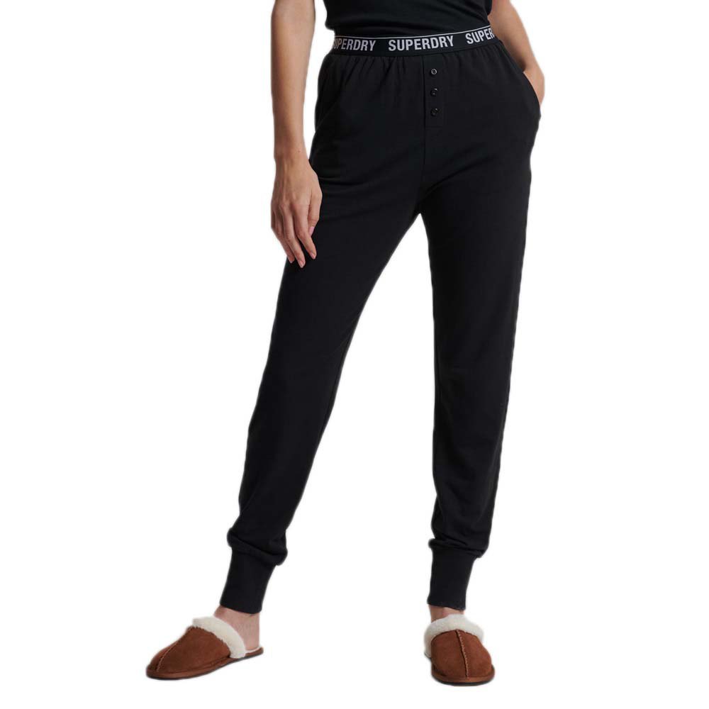 Superdry Pj Pyjamas Lange Hosen L Black günstig online kaufen