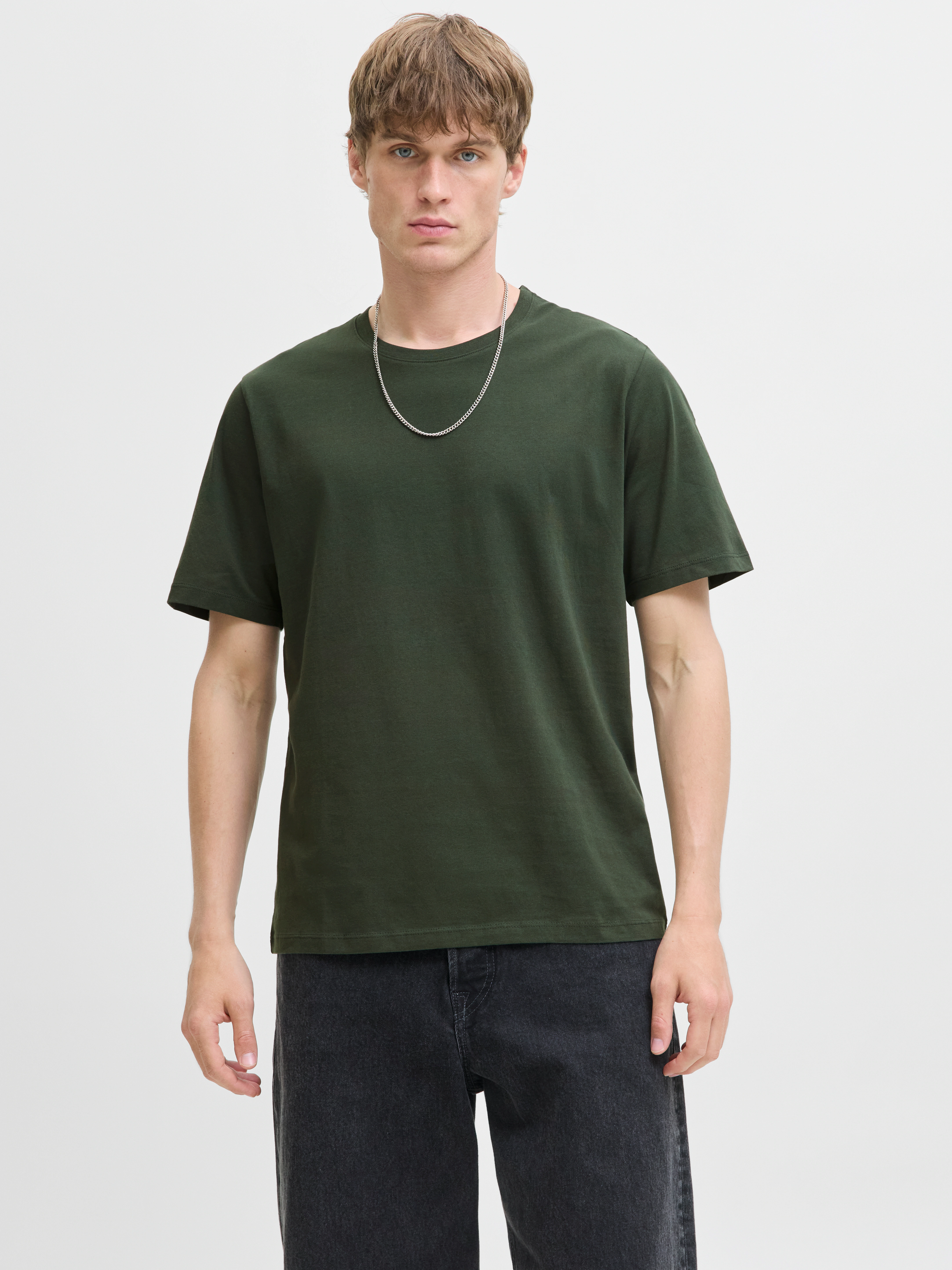 Jack & Jones Rundhalsshirt "JJEORGANIC BASIC TEE SS O-NECK NOOS", mit Rundh günstig online kaufen