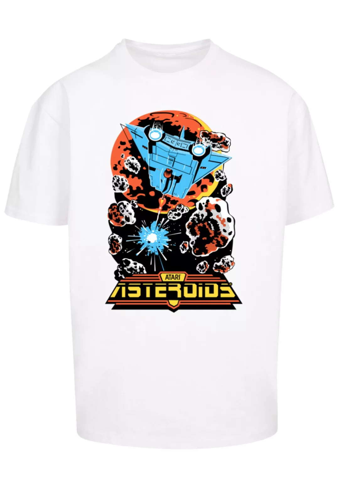 F4NT4STIC T-Shirt "Asteroids Vintage Atari Retro Gaming", Premium Qualität günstig online kaufen