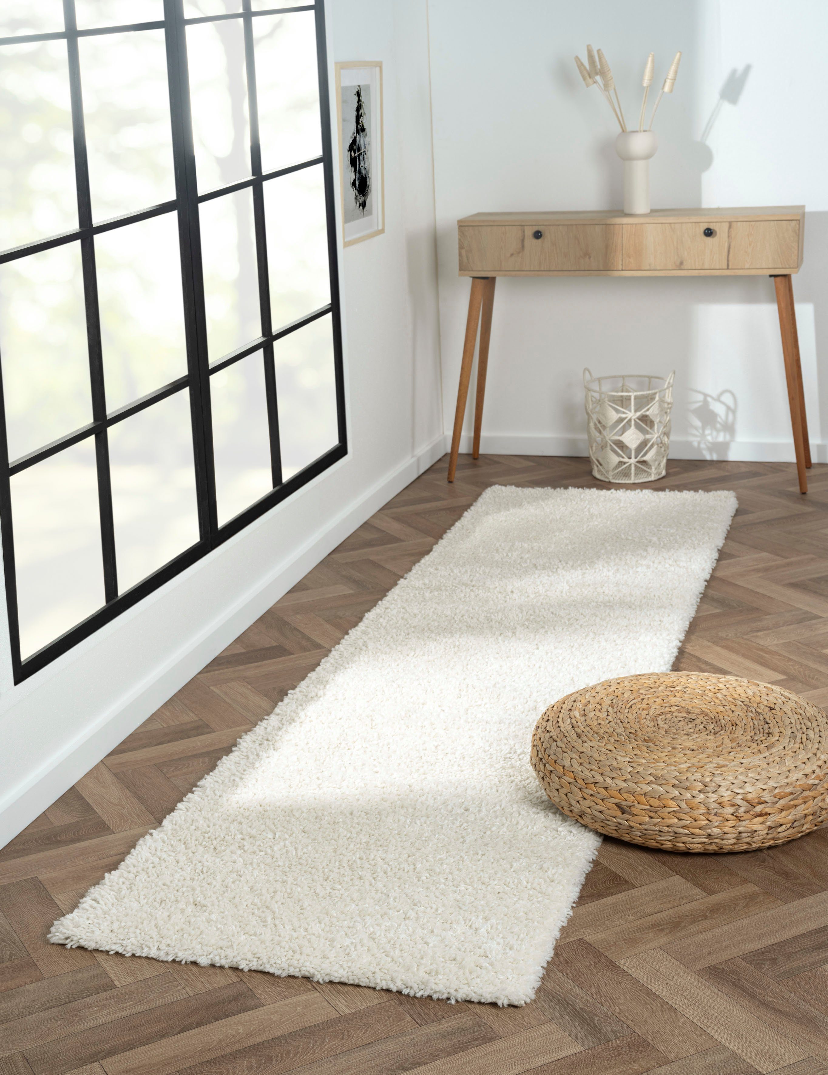 Myflair Möbel & Accessoires Hochflor-Läufer »My Shaggy«, rechteckig, 37 mm günstig online kaufen