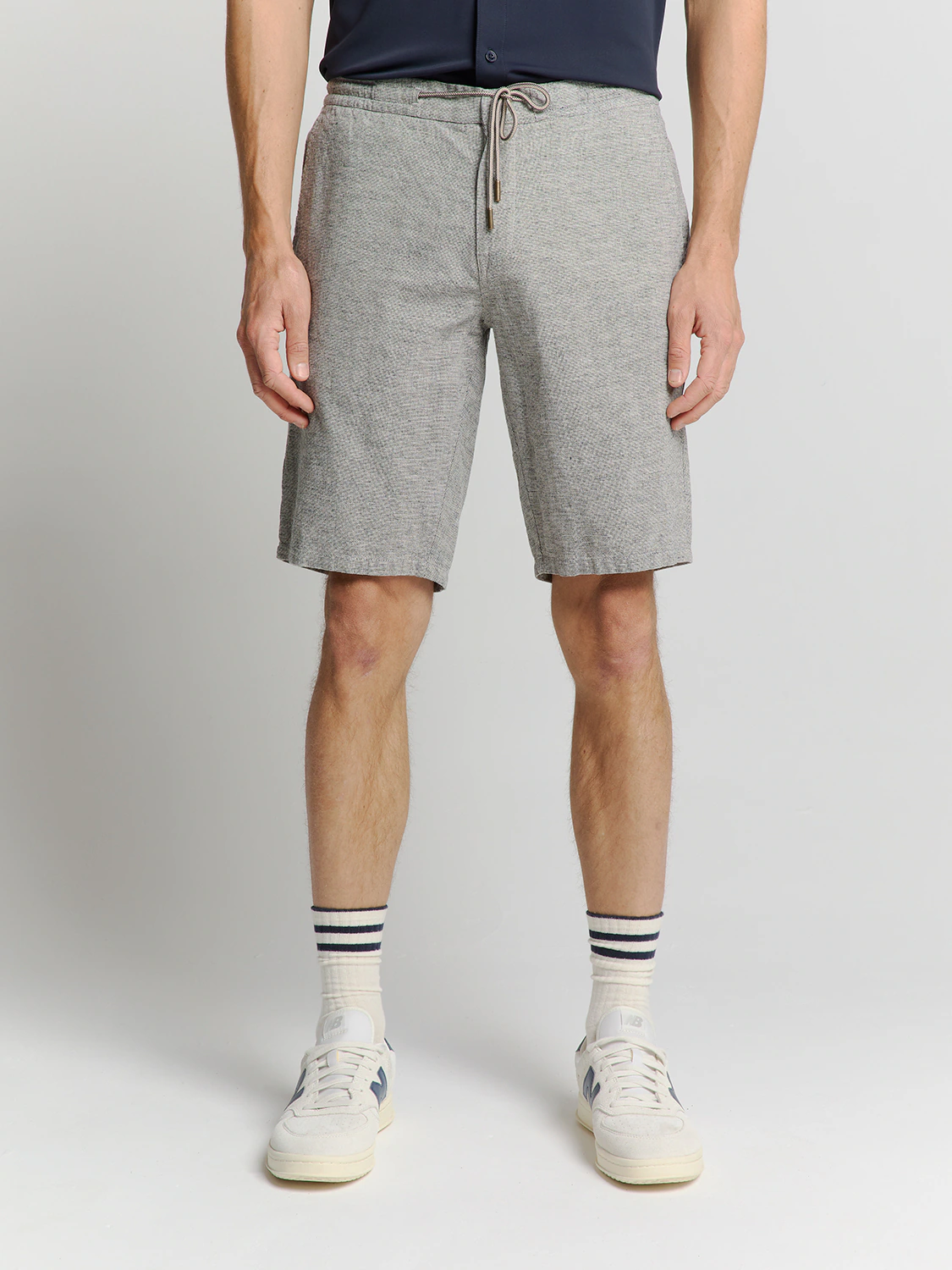 NO EXCESS Chinohose "No Excess Leinen Shorts" günstig online kaufen