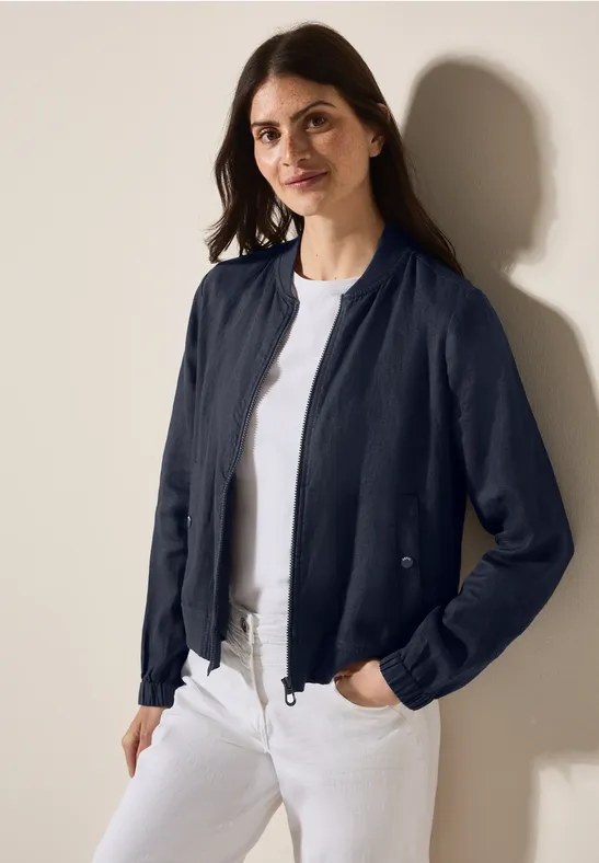 Leichter Leinen-Blouson günstig online kaufen