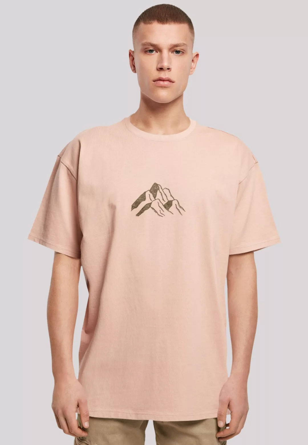 F4NT4STIC T-Shirt "PLUS SIZE Mountain Berge", Print günstig online kaufen