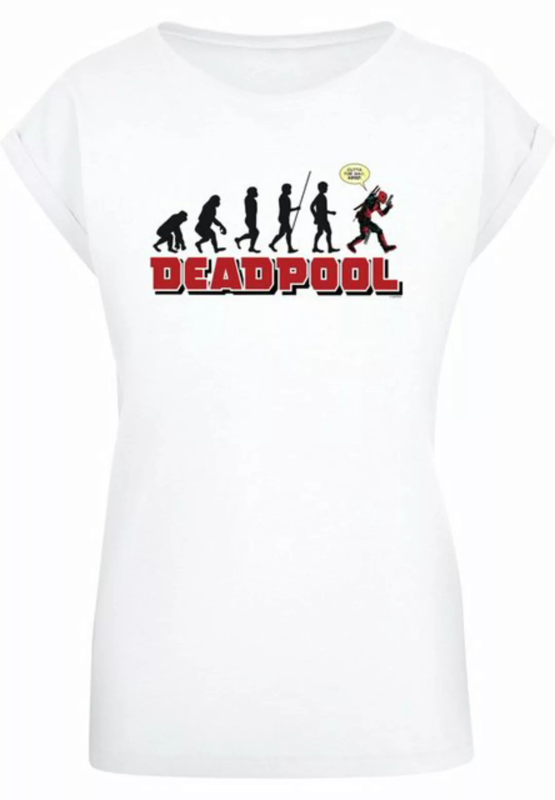 ABSOLUTE CULT T-Shirt ABSOLUTE CULT Damen Ladies Deadpool - Evolution T-Shi günstig online kaufen