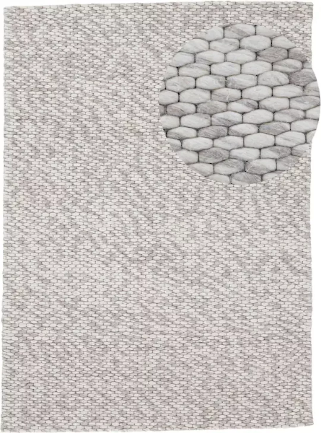 carpetfine Wollteppich »Sina«, rechteckig, Handweb Teppich, reine Wolle, me günstig online kaufen