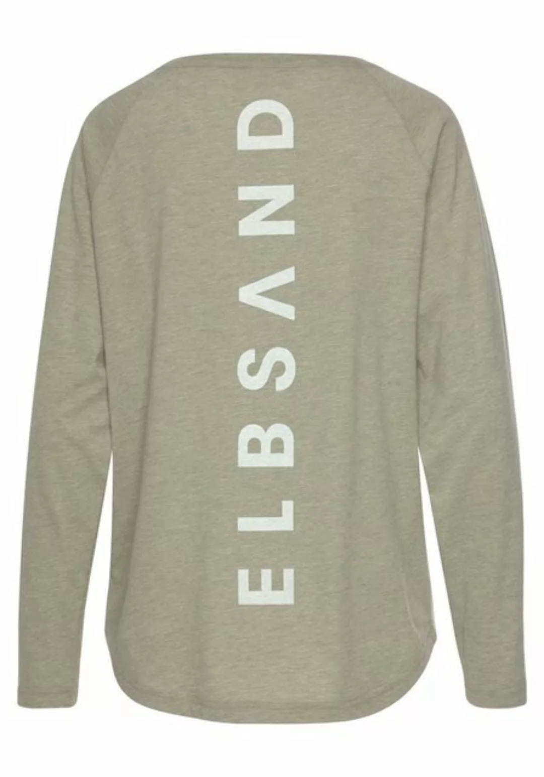 Elbsand Longsleeve Tira mit Logodruck hinten, Langarmshirt, sportlich-casua günstig online kaufen