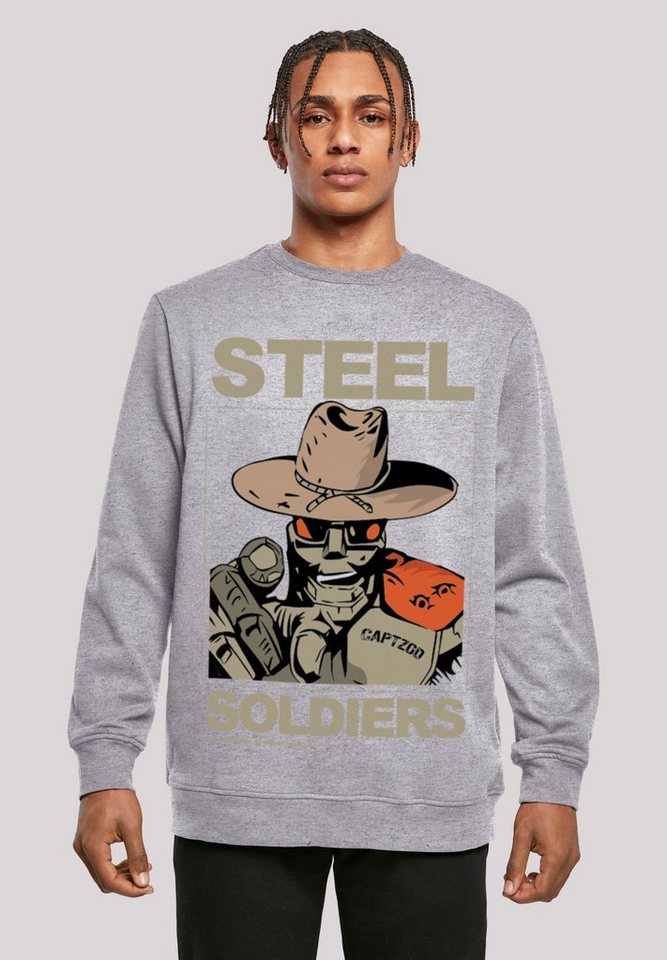 F4NT4STIC Kapuzenpullover Retro Gaming STEEL SOLDIERS Print günstig online kaufen