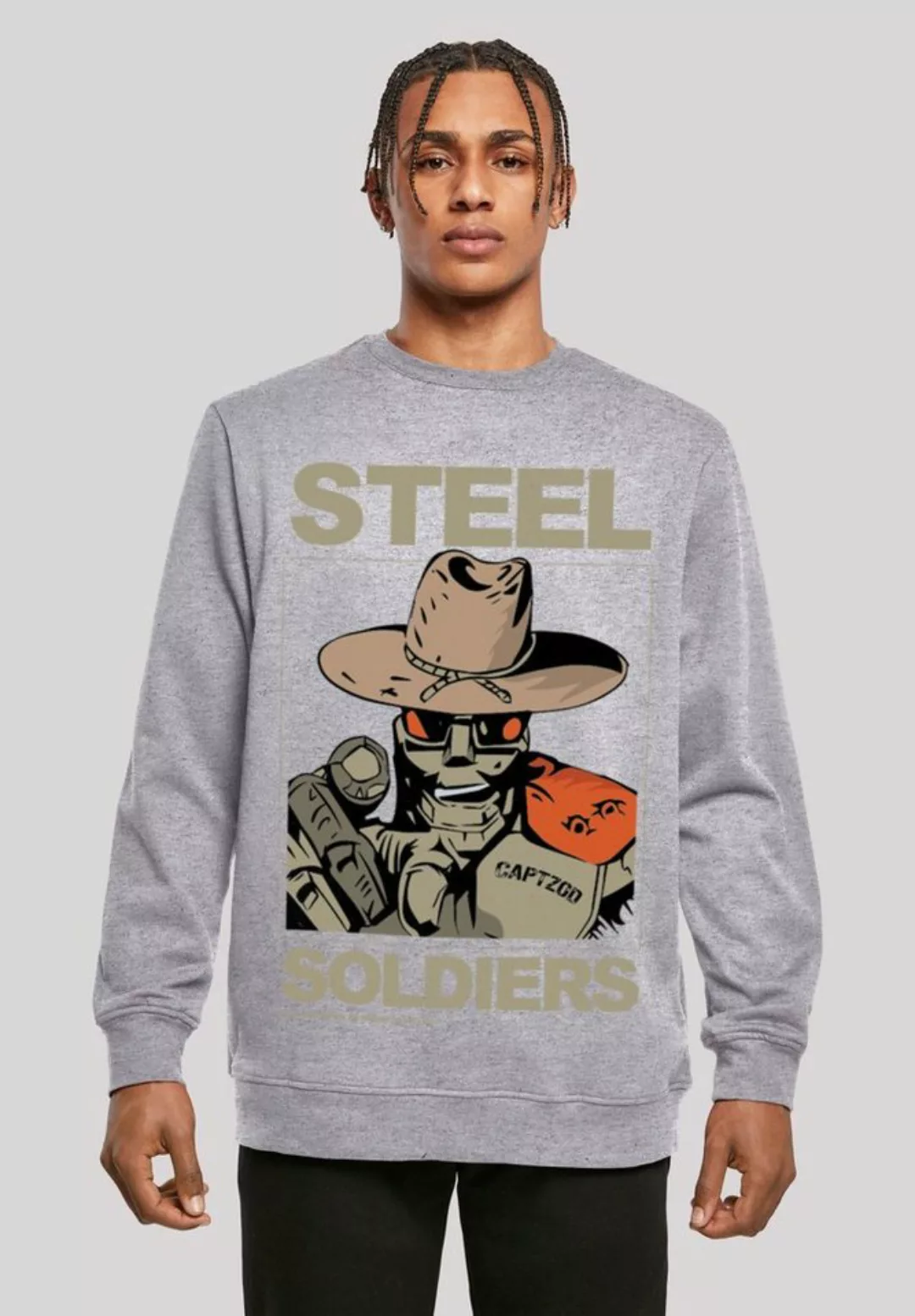 F4NT4STIC Kapuzenpullover "Retro Gaming STEEL SOLDIERS", Print günstig online kaufen