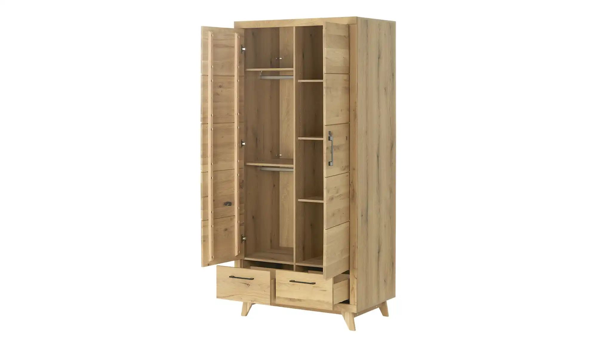 smart Kleiderschrank  Oslo ¦ holzfarben ¦ Maße (cm): B: 104 H: 209 T: 62 Sc günstig online kaufen