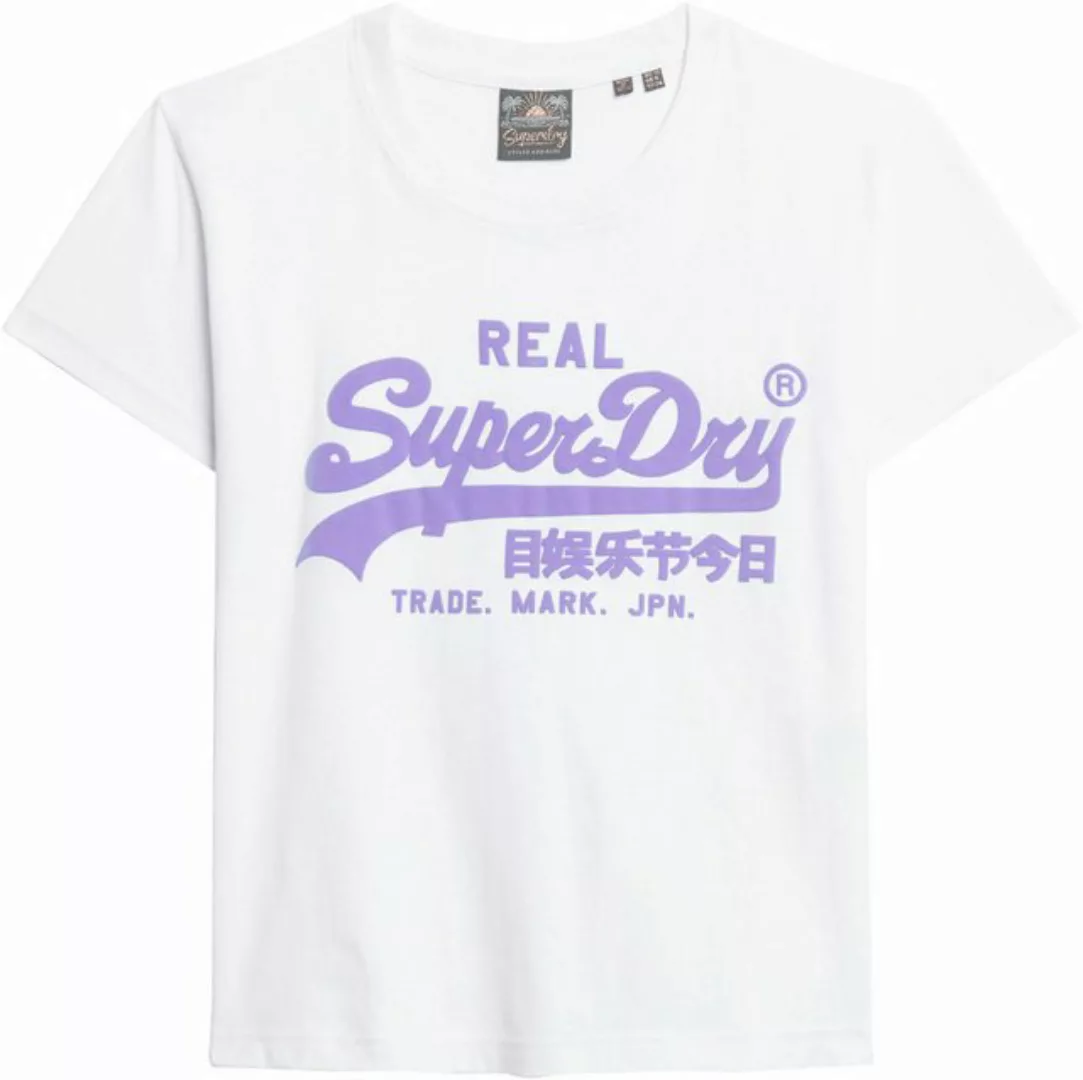 Superdry Kurzarmshirt NEON VL GRAPHIC FITTED TEE günstig online kaufen