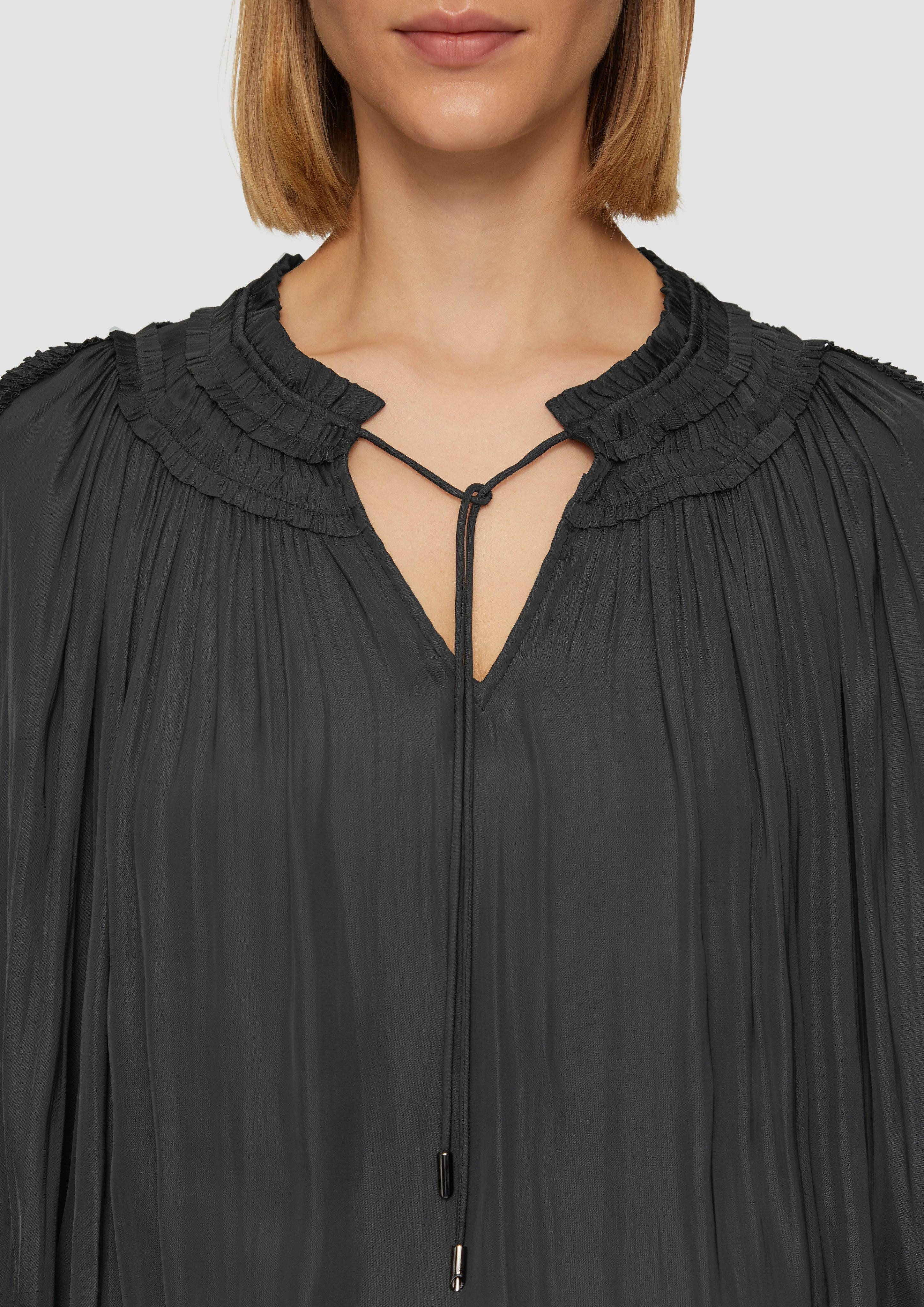 s.Oliver BLACK LABEL Langarmbluse Tunika-Bluse mit günstig online kaufen