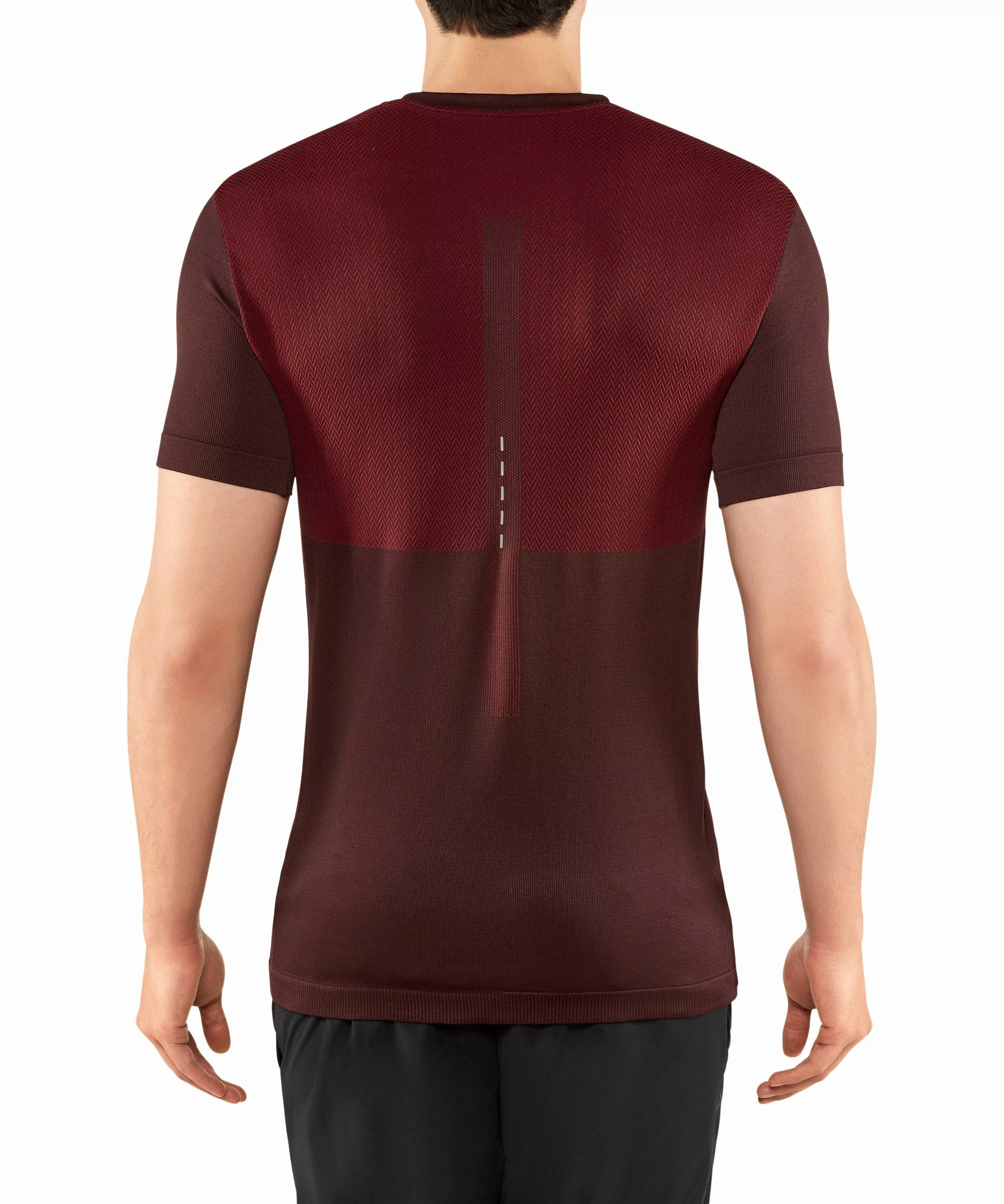FALKE Herren T-Shirt V-Ausschnitt, XS-S, Rot, Uni, 61012-831801 günstig online kaufen