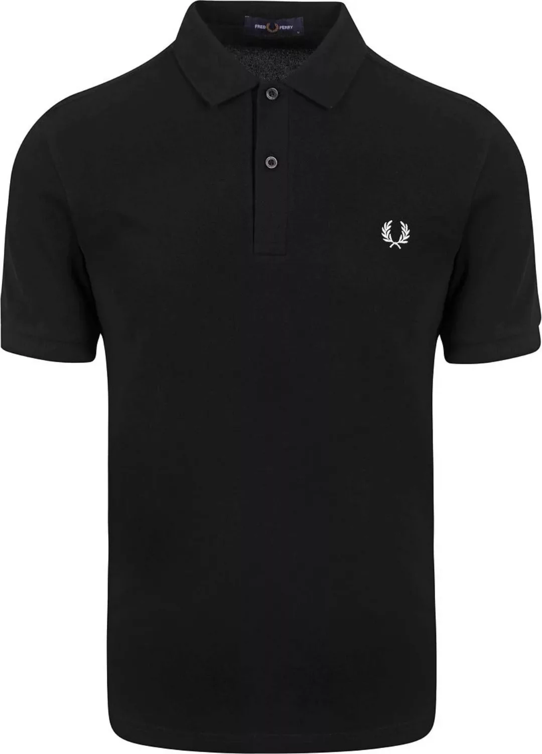 Fred Perry Polo Plain Schwarz - Größe S günstig online kaufen