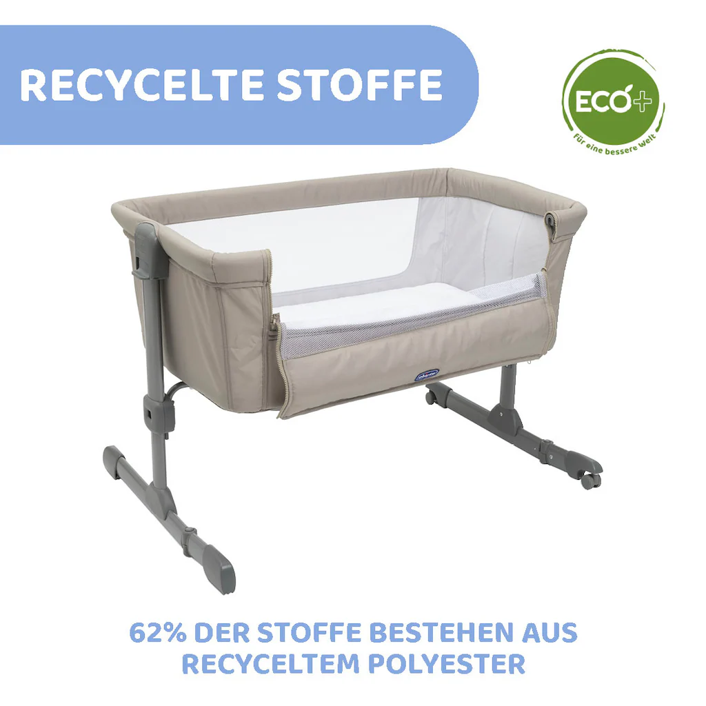 Chicco Beistellbett »next2me essential, dune«, Bezug teilweise aus recycelt günstig online kaufen