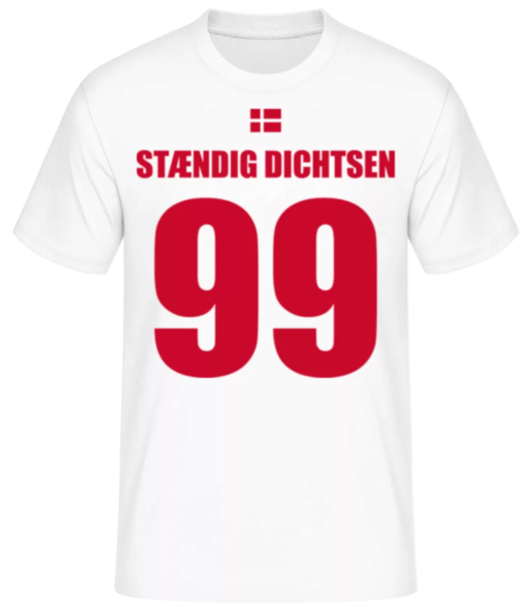 Dänemark Fußball Trikot Stændig Dichtsen · Männer Basic T-Shirt günstig online kaufen