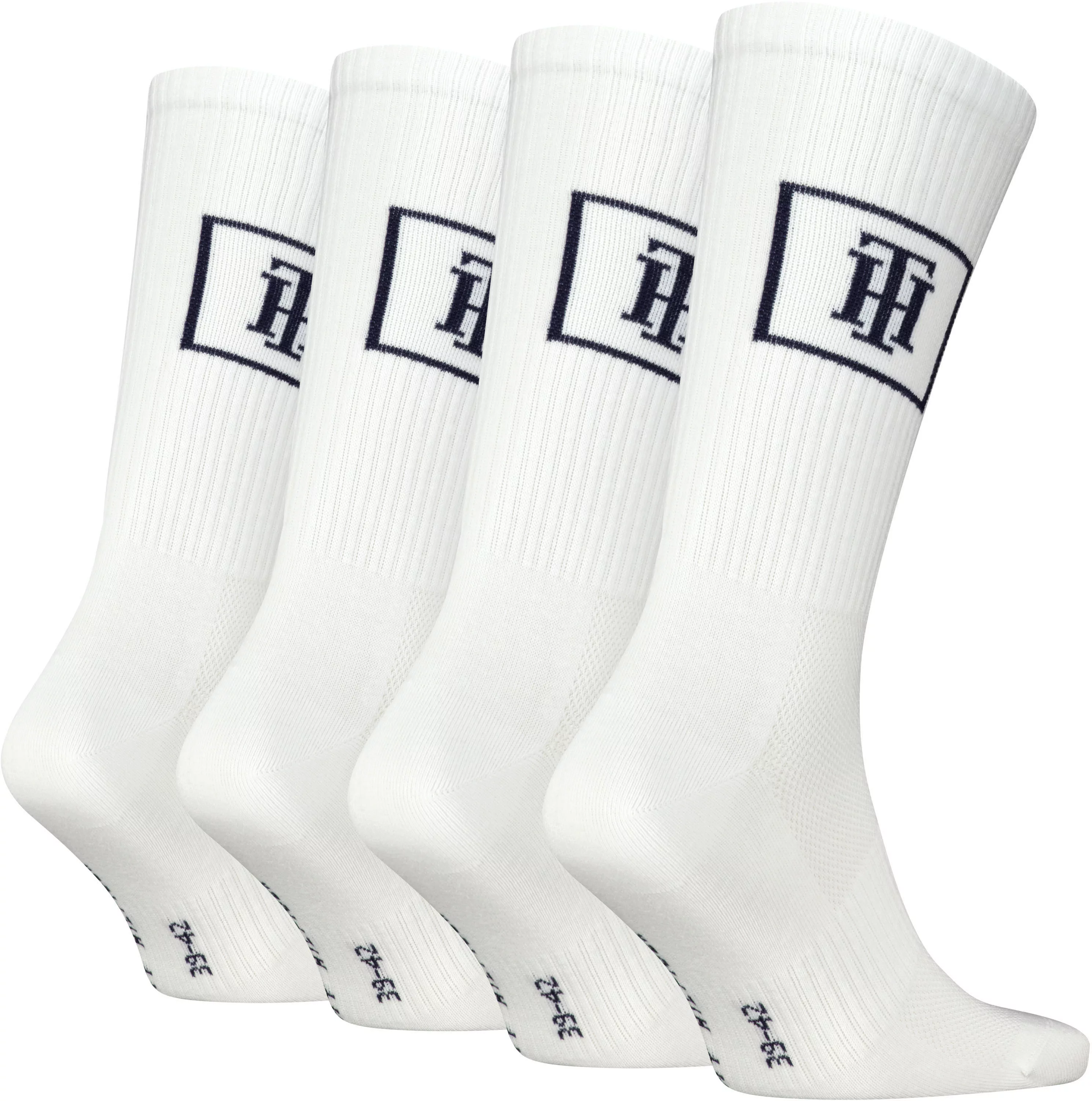 Tommy Hilfiger Sportsocken "CREW SOCK MONOGRAM LOCKER ROOM", (4er-Pack), mi günstig online kaufen