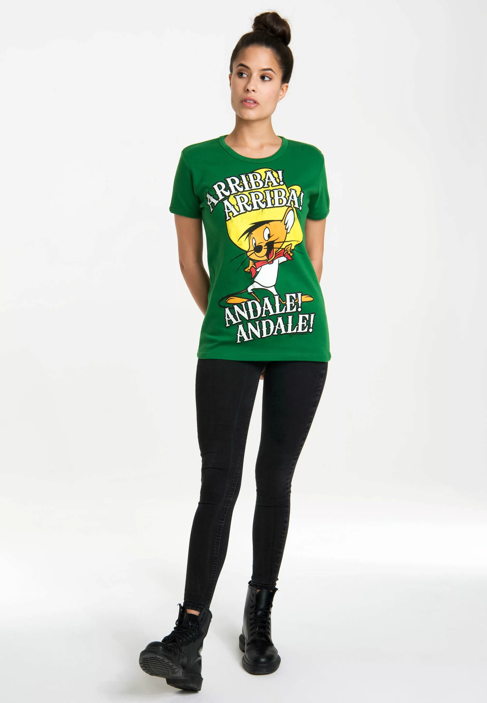 LOGOSHIRT T-Shirt "Looney Tunes – Arriba Andale", mit lizenzierten Original günstig online kaufen