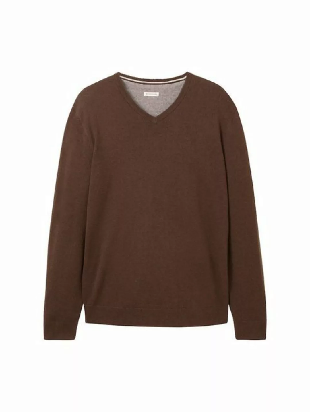 TOM TAILOR Sweatshirt Basic V-Neck Sweater (1-tlg) günstig online kaufen