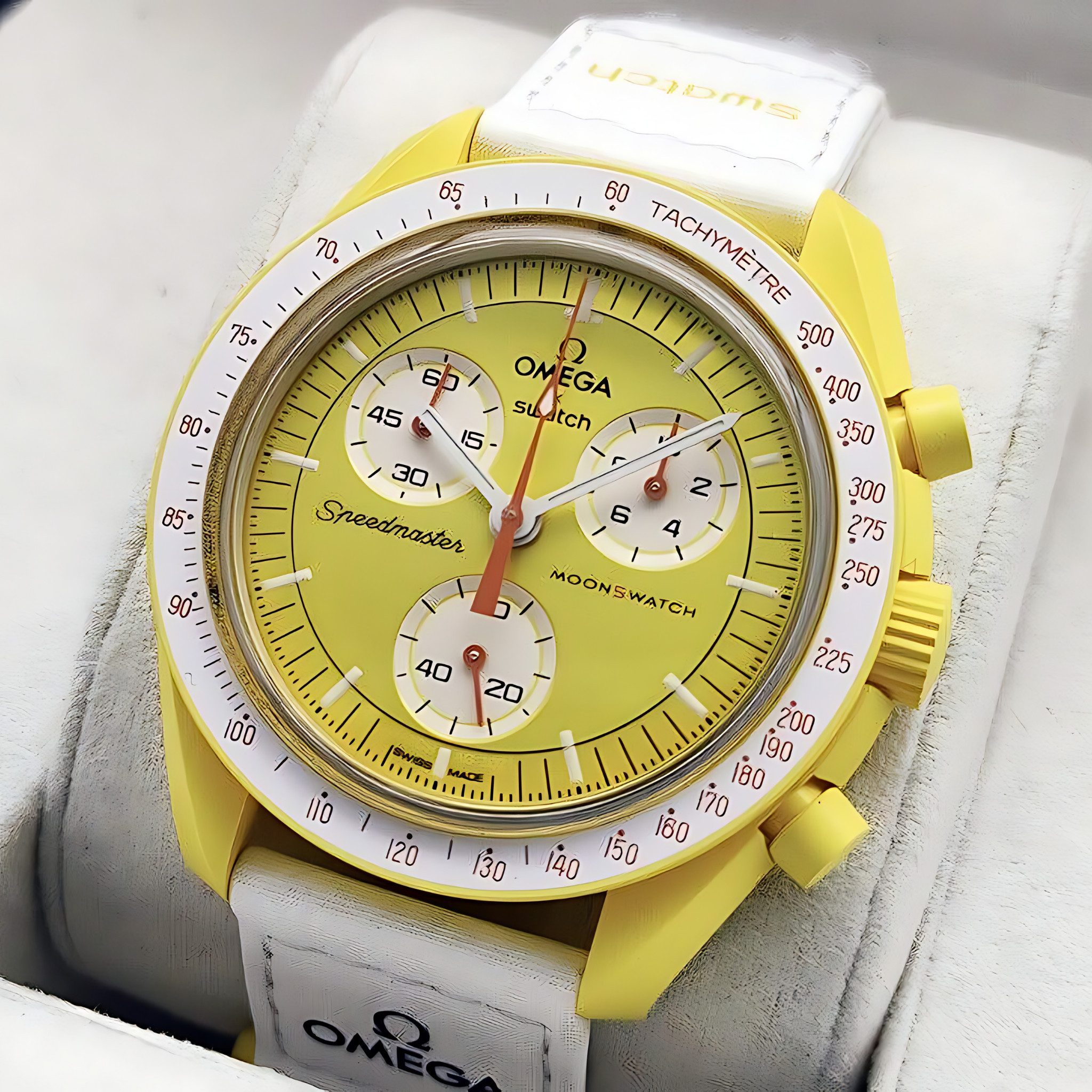 Swatch Chronograph Swatch Omega Bioceramic Moonswatch günstig online kaufen