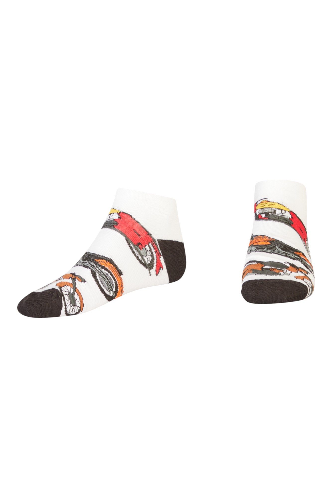 AbgeStrumpft Freizeitsocken Abgestrumpft Sneaker Motorrad (1 günstig online kaufen