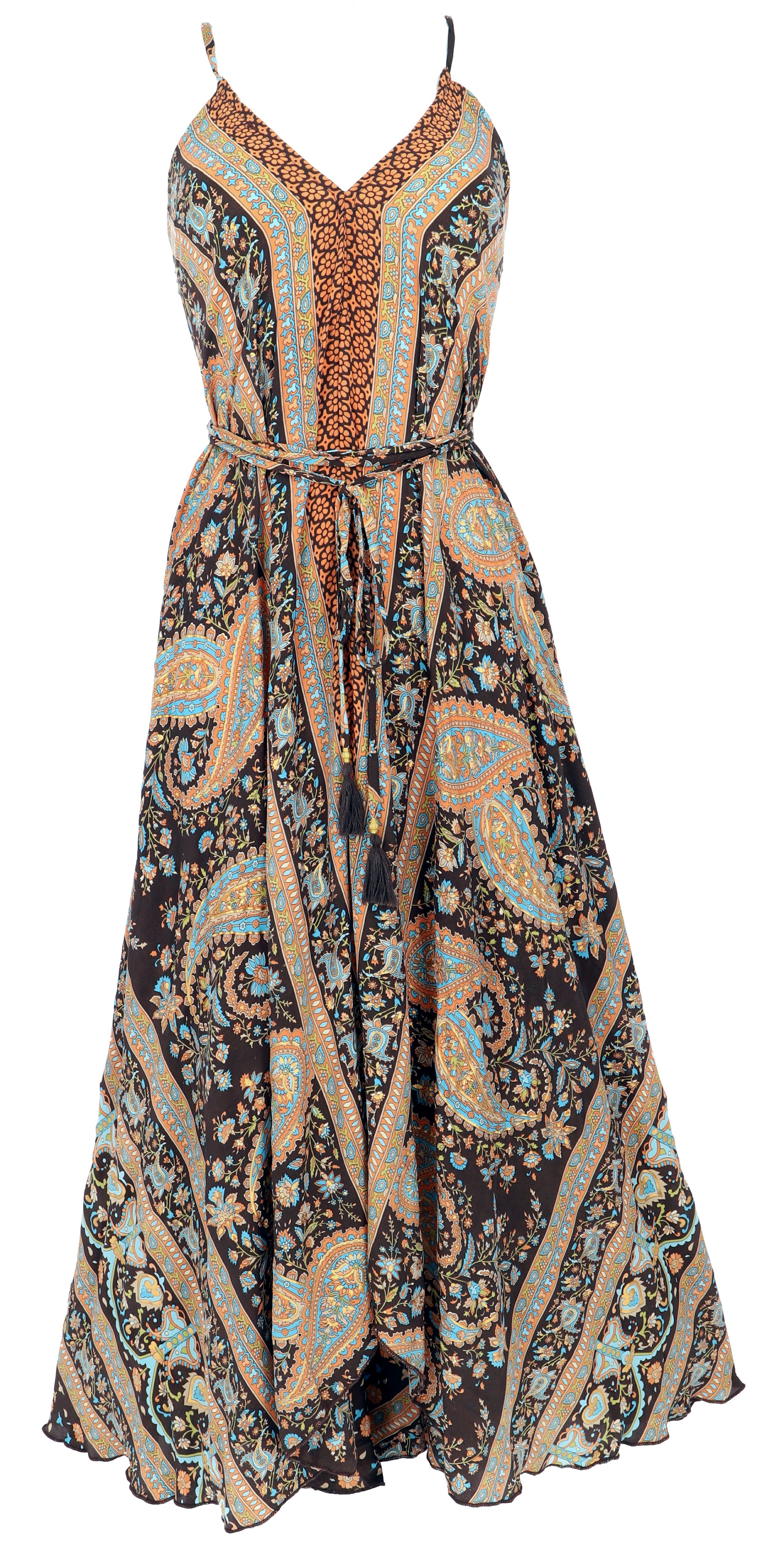 Guru-Shop Midikleid Boho Sommerkleid, Magic Dress, günstig online kaufen