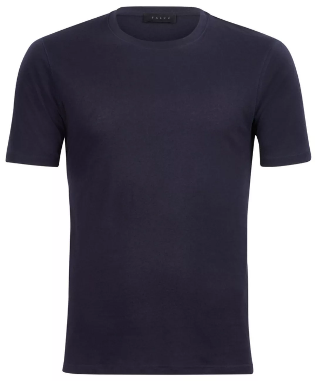 FALKE Herren T-Shirt Rundhals, S, Blau, Uni, Baumwolle, 1160252-62520200 günstig online kaufen