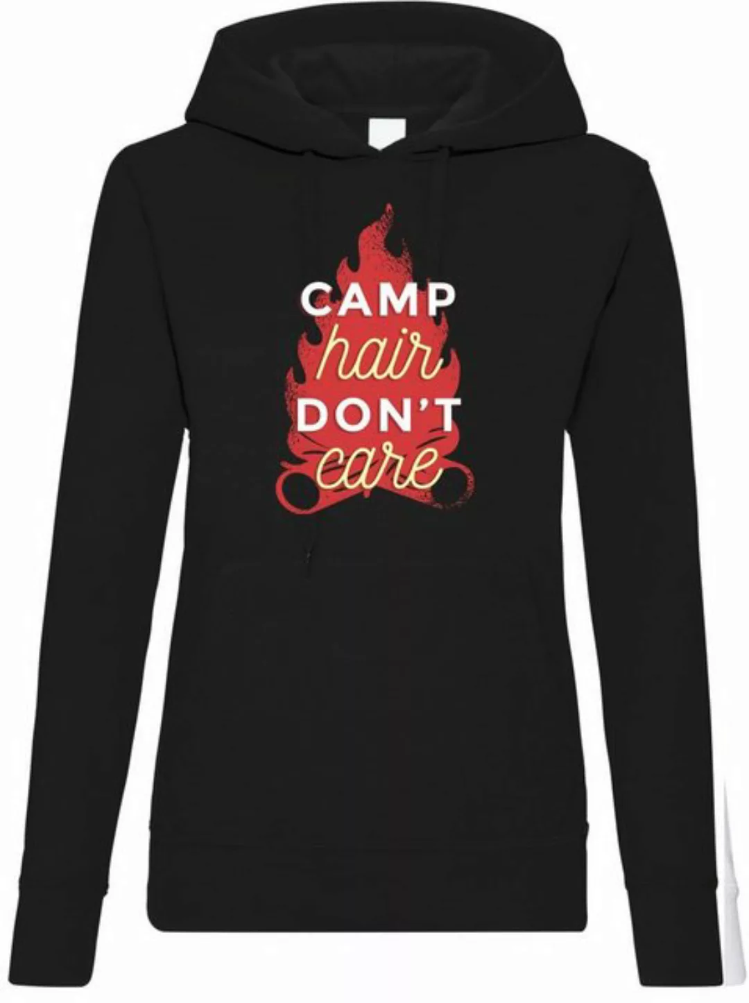 Youth Designz Kapuzenpullover "Camp Hair Dont Care" Damen Hoodie Pullover m günstig online kaufen