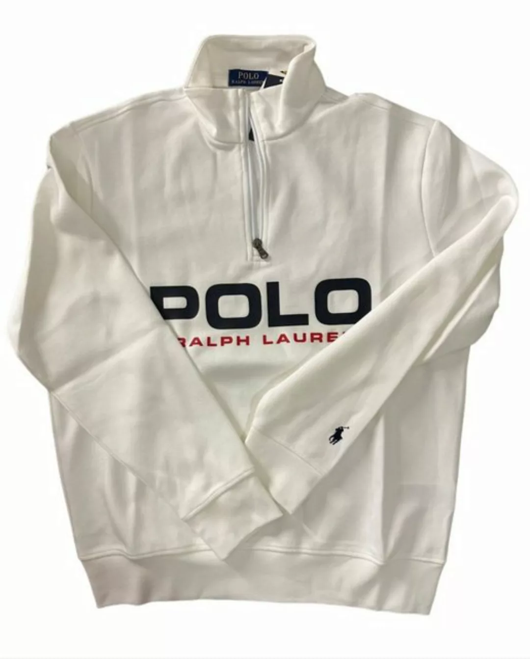 Ralph Lauren Sweatshirt POLO RALPH LAUREN Double Knit Tech Jumper Troyer Mo günstig online kaufen