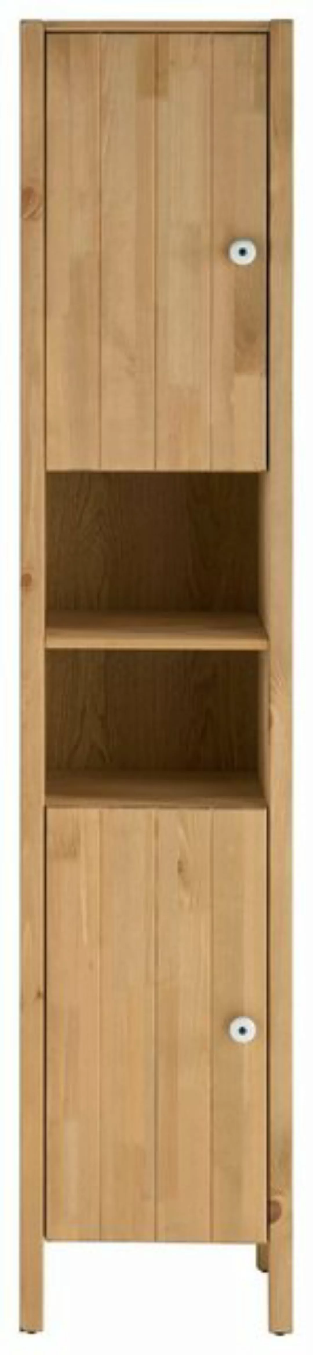 Home affaire Hochschrank "Tina", Badmöbel, Schrank, Breite 31,5 cm, Massivh günstig online kaufen