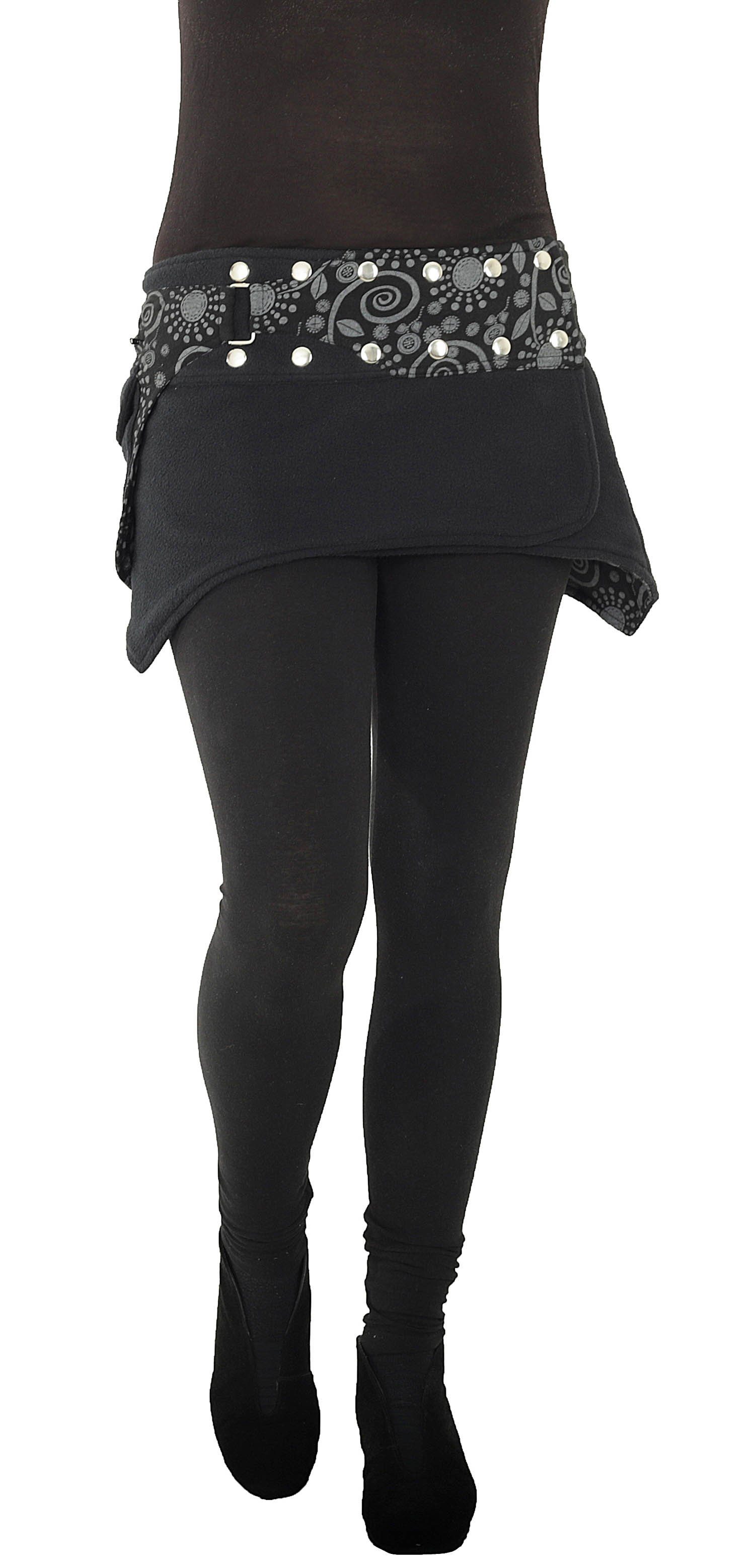 PUREWONDER Wickelrock Nierenwärmer mit Druckknöpfen sk22 günstig online kaufen