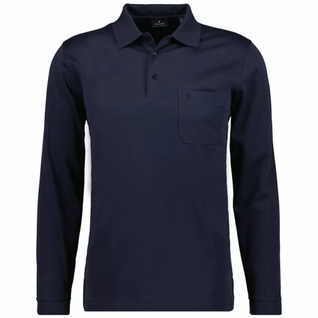 RAGMAN Langarm-Poloshirt Polo soft knit LS günstig online kaufen