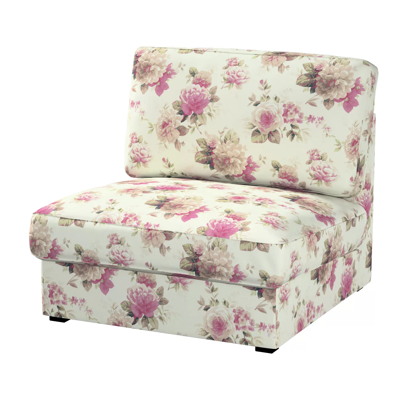 Bezug für Kivik Sessel nicht ausklappbar, beige- rosa, Bezug für Sessel Kiv günstig online kaufen