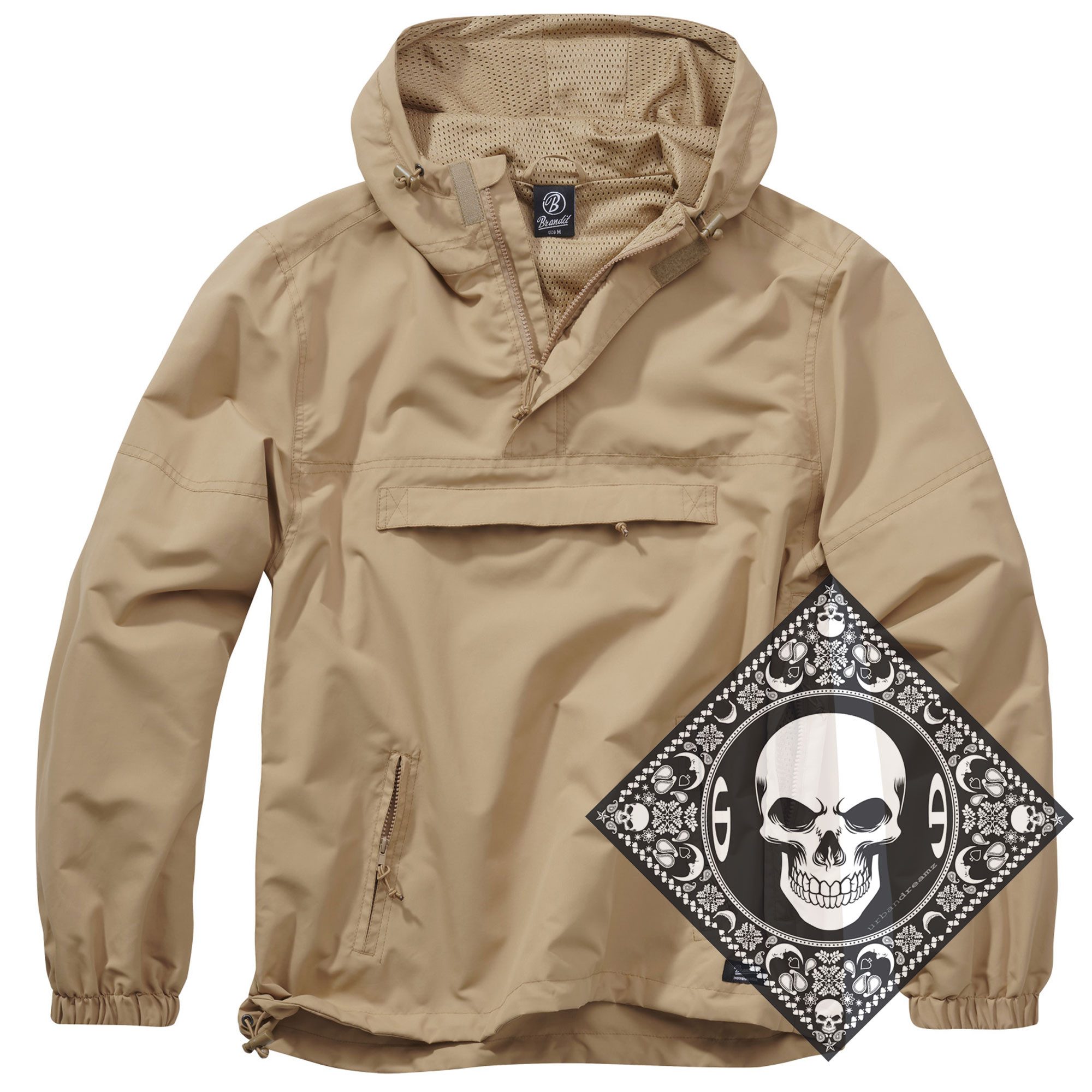 Brandit Allwetterjacke Herren Sommer Windbreaker Jacke günstig online kaufen