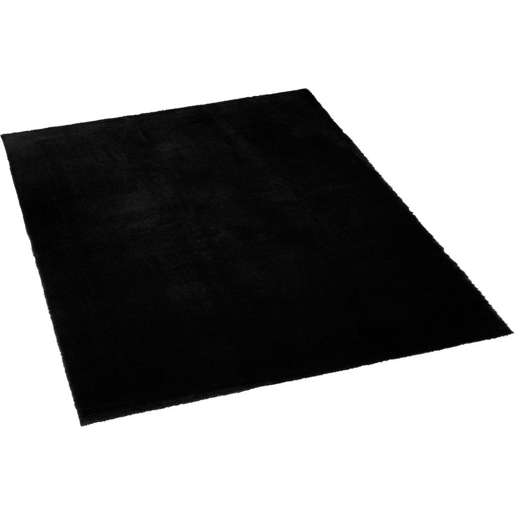 Teppich Buggy schwarz B/L: ca. 120x160 cm günstig online kaufen