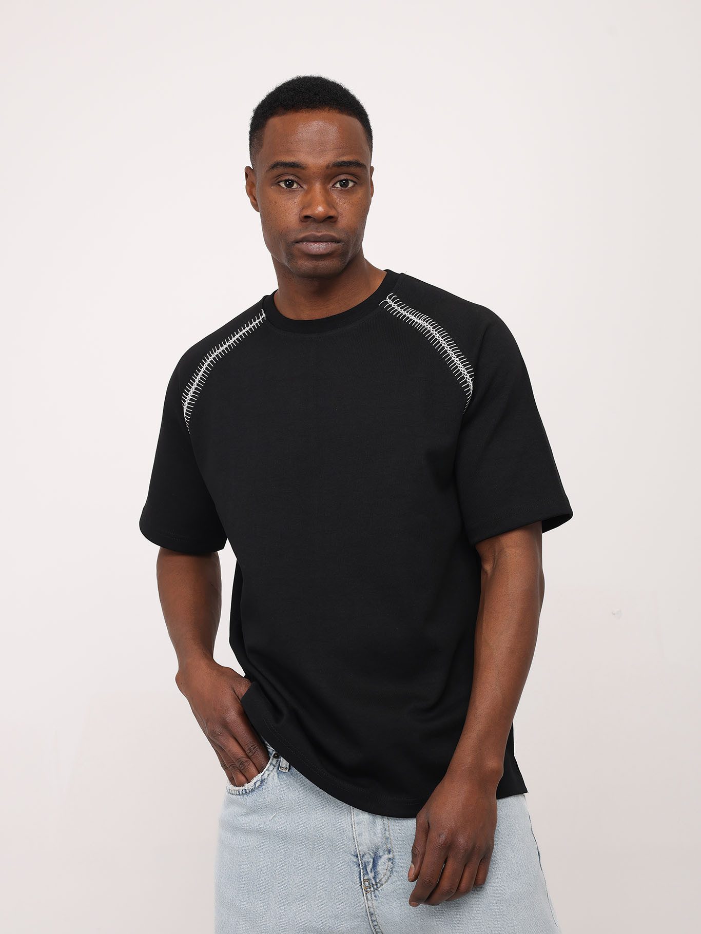 Denim House T-Shirt Lässiges Herren Regular günstig online kaufen