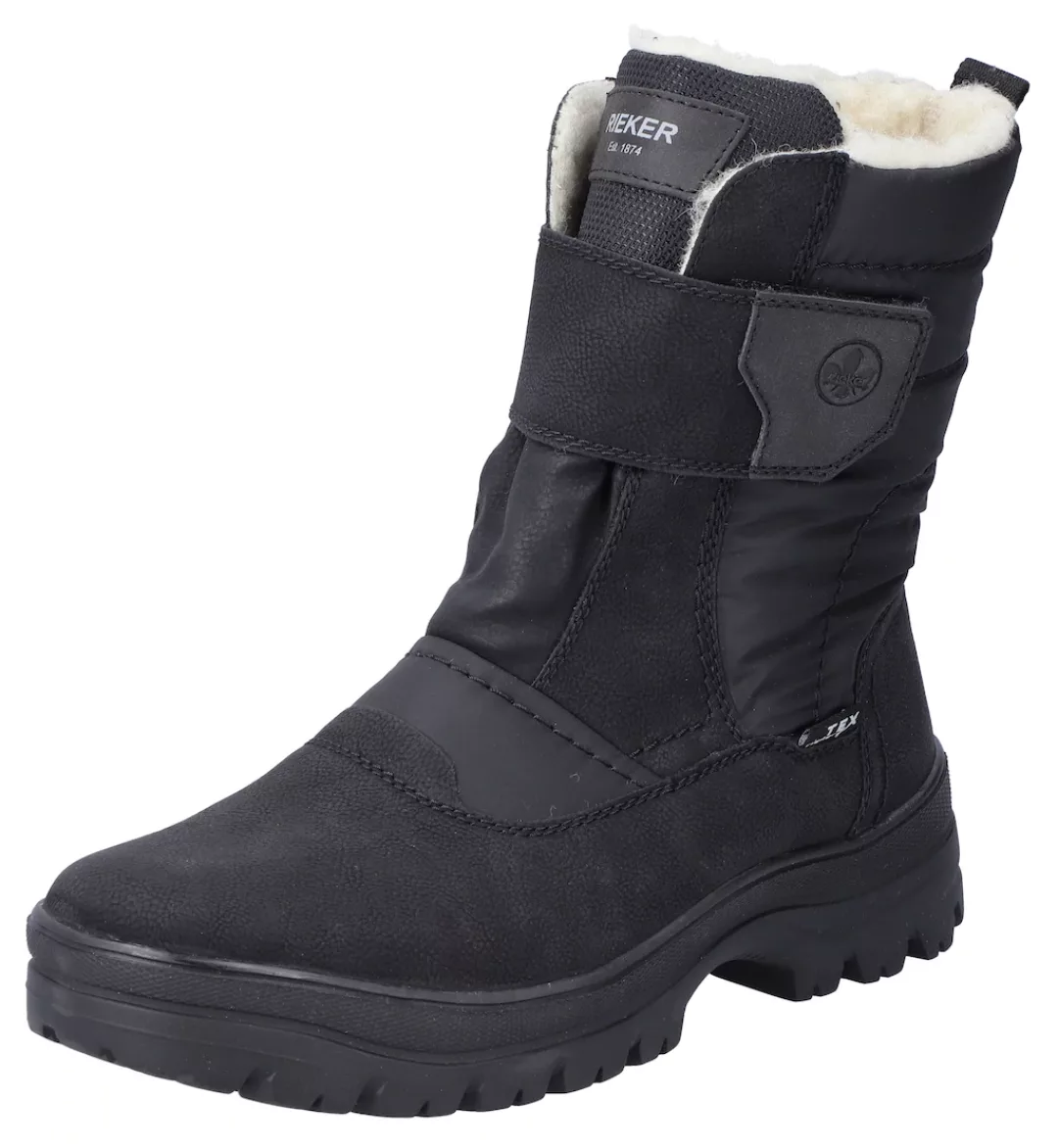 Rieker Winterstiefel, Klettboots mit Lammwollfutter, Flip Grip-Laufsohle un günstig online kaufen