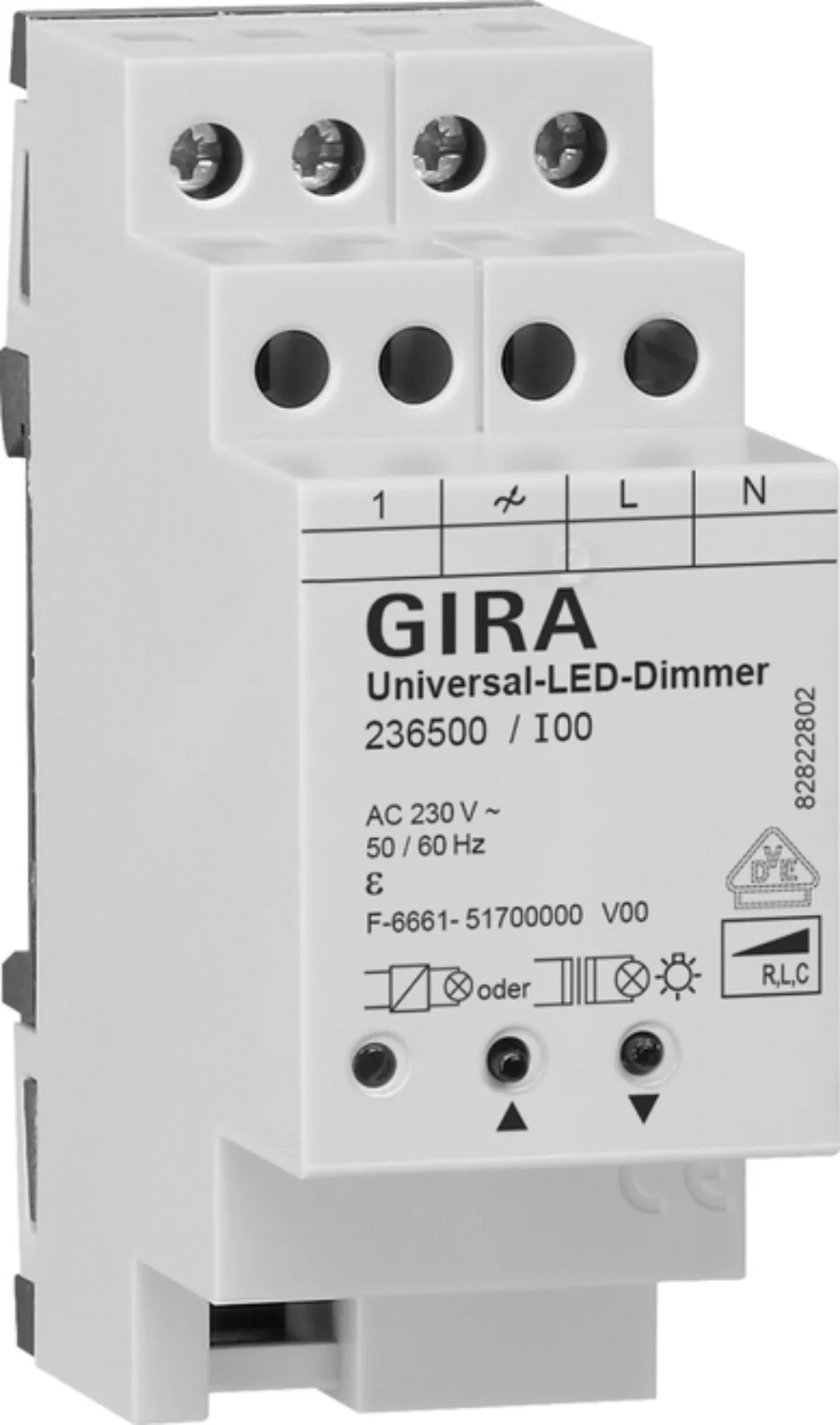 Gira Uni-LED-Dimmer REG Elektronik 236500 günstig online kaufen