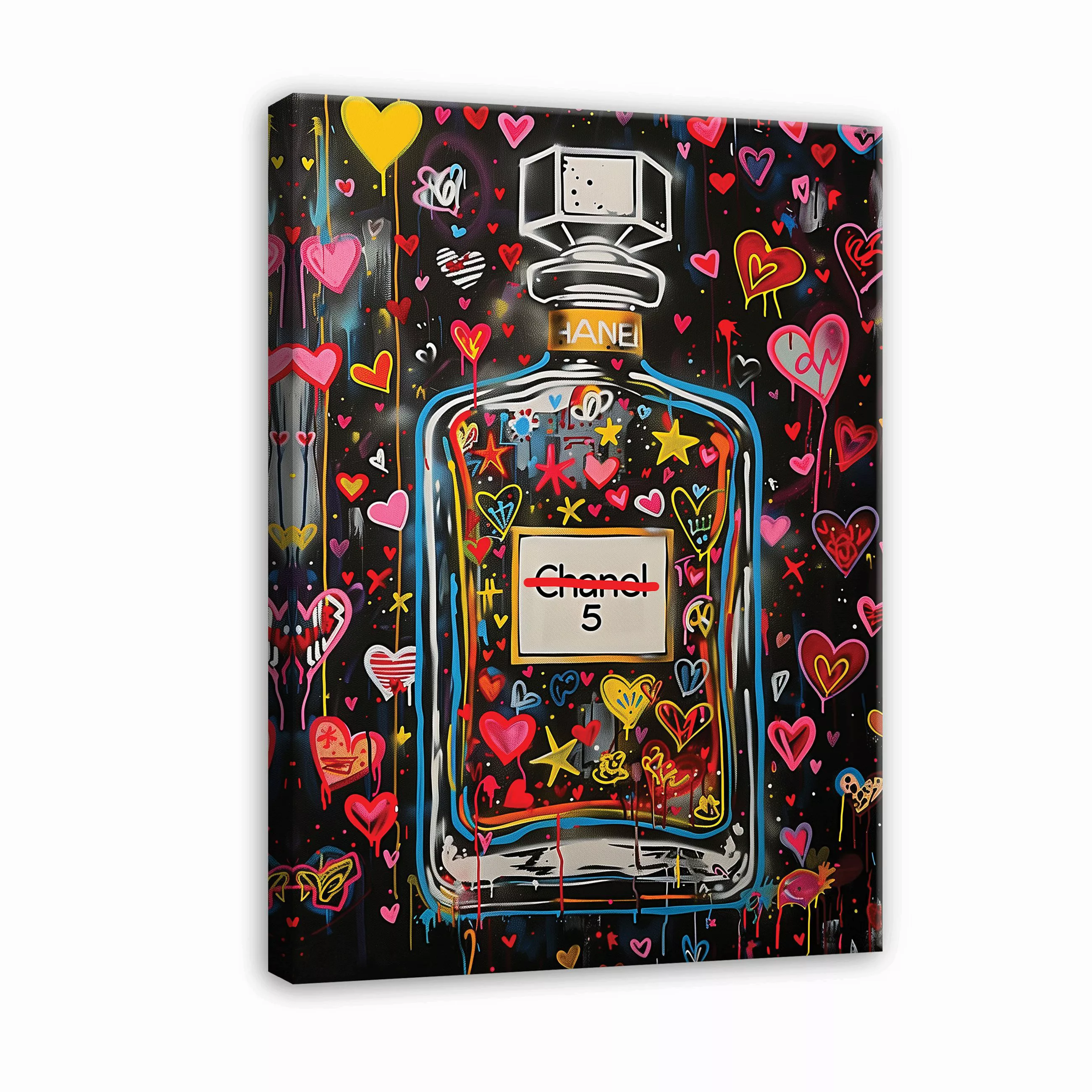 Wallarena Leinwandbild Bilder Parfüm Coco Art günstig online kaufen