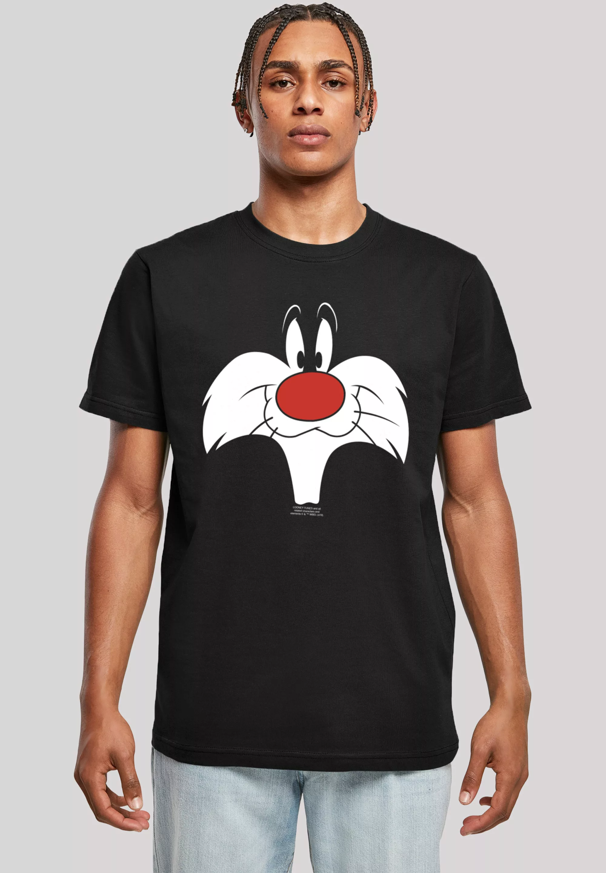 F4NT4STIC T-Shirt "Looney Tunes Sylvester Big Face", Print günstig online kaufen