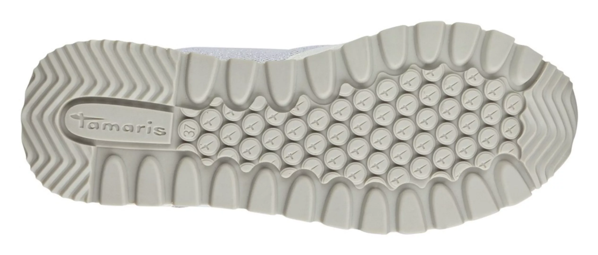 Tamaris Plateausneaker, mit zweifarbiger Plateausohle, Freizeitschuh, Halbs günstig online kaufen