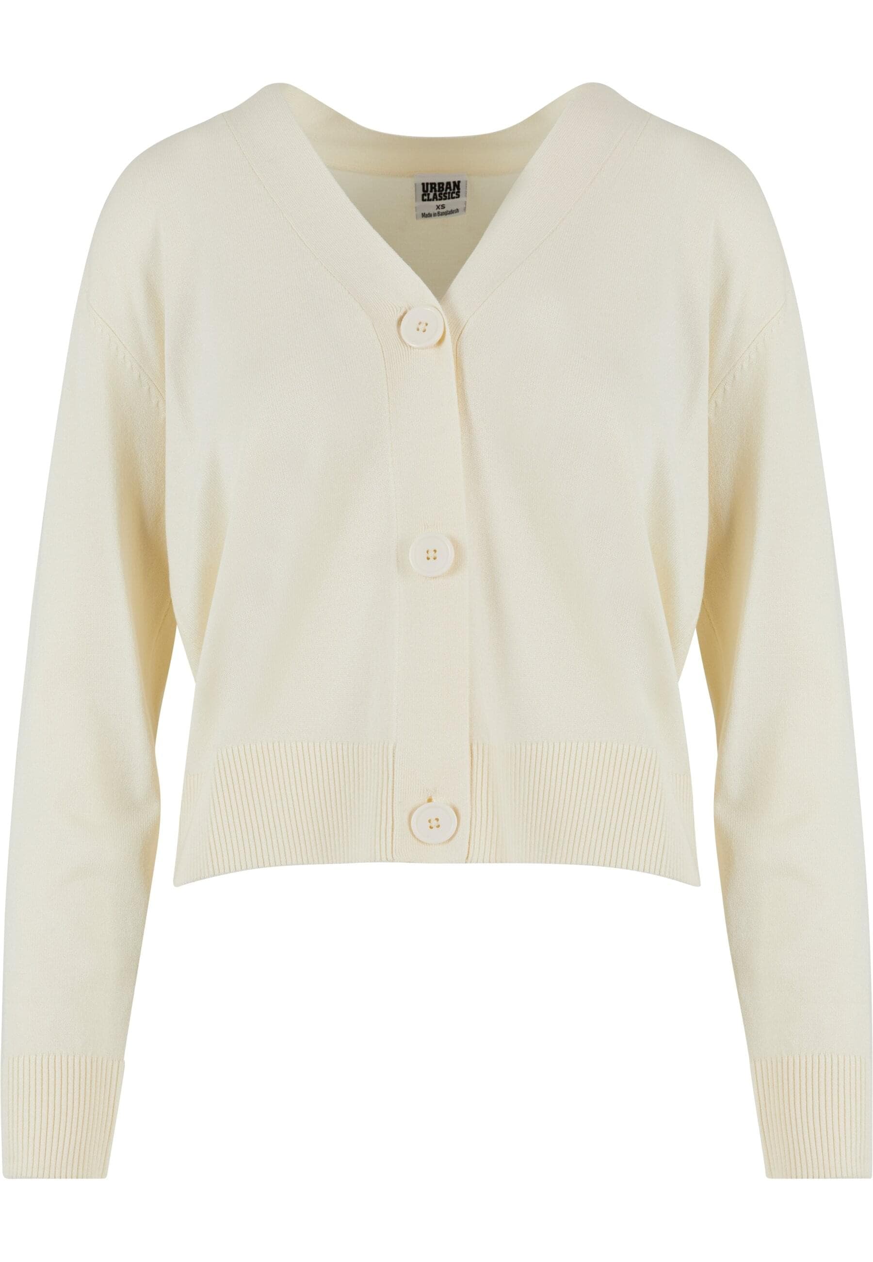 URBAN CLASSICS Strickjacke "Urban Classics Damen Ladies Knitted Cardigan" günstig online kaufen