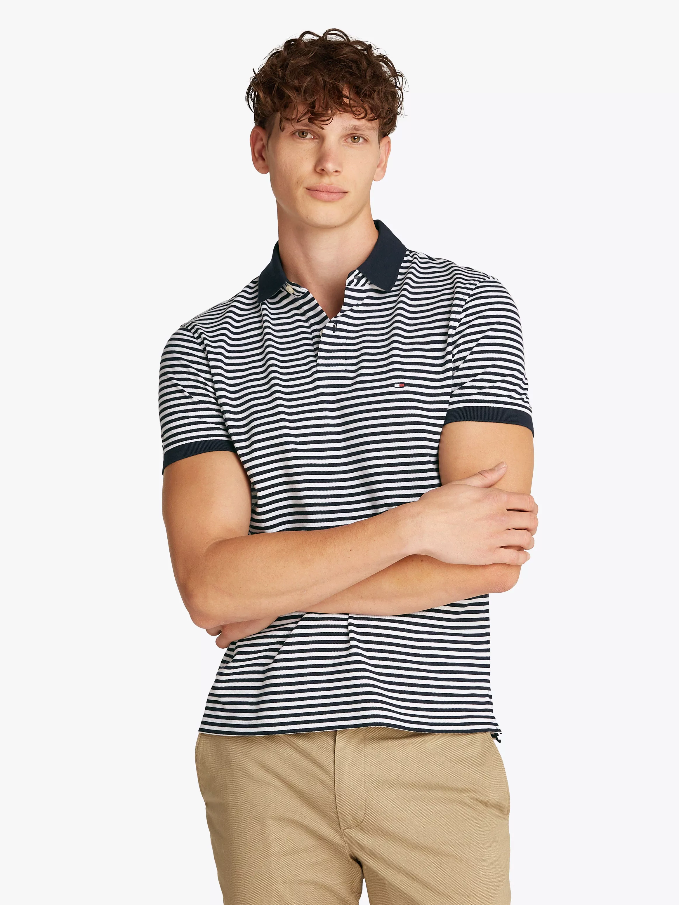 Tommy Hilfiger Poloshirt 1985 REGULAR POLO fein gestreift günstig online kaufen