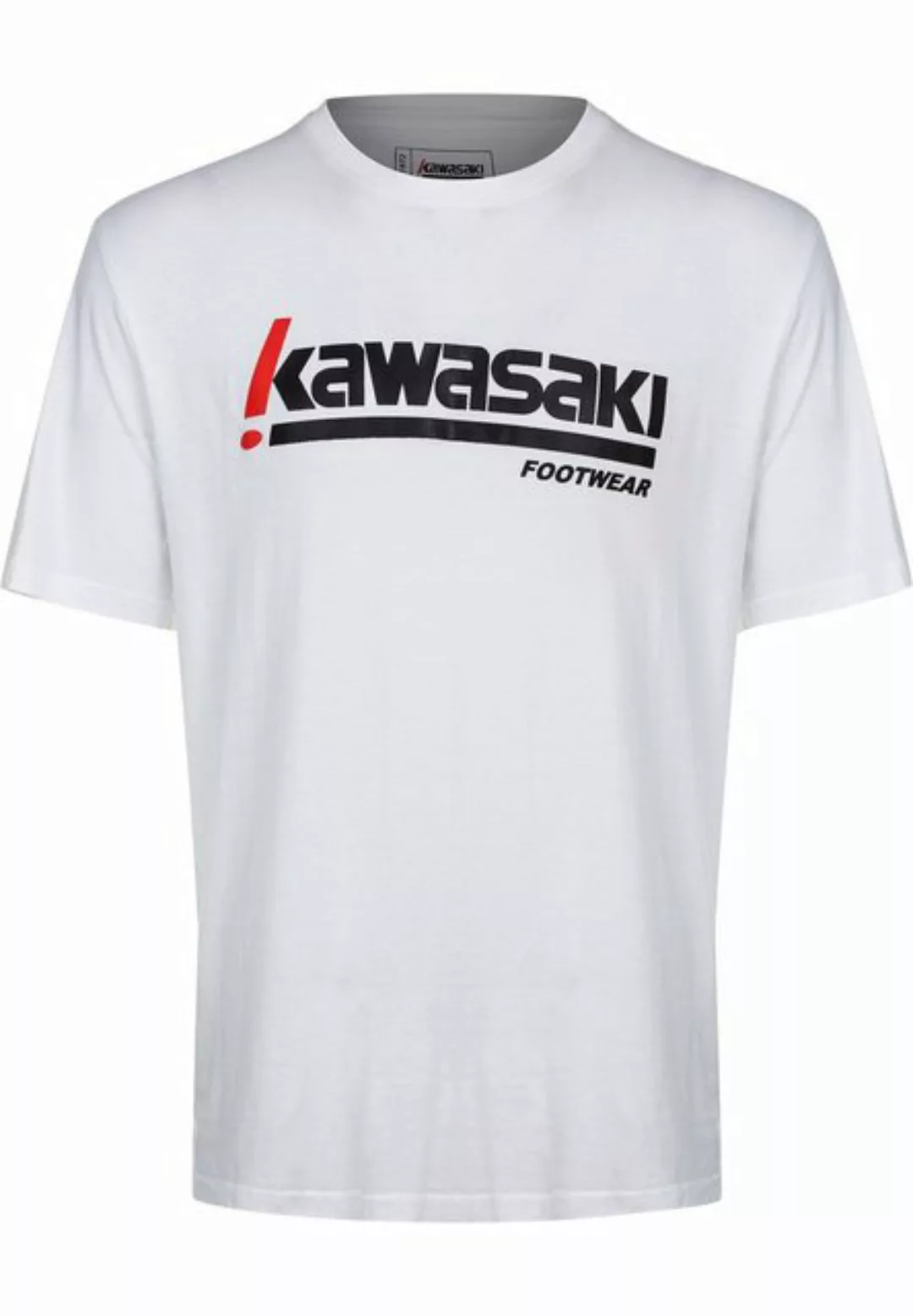 Kawasaki T-Shirt Kabunga mit großem Markenprint günstig online kaufen