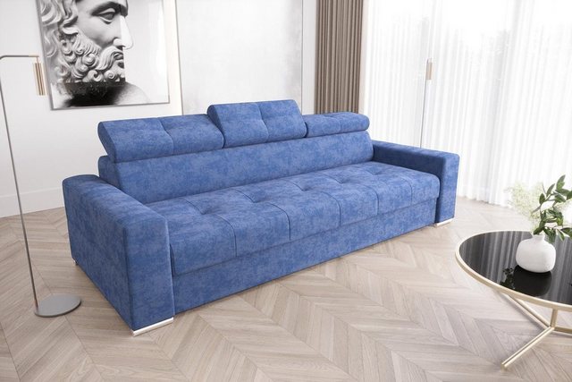 JVmoebel Sofa Moderne 3er Sitz Sofas Zimmer Möbel Weiß Polster Dreisitzer, günstig online kaufen