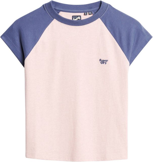 Superdry T-Shirt ESSENTIAL LOGO RAGLAN T SHIRT günstig online kaufen