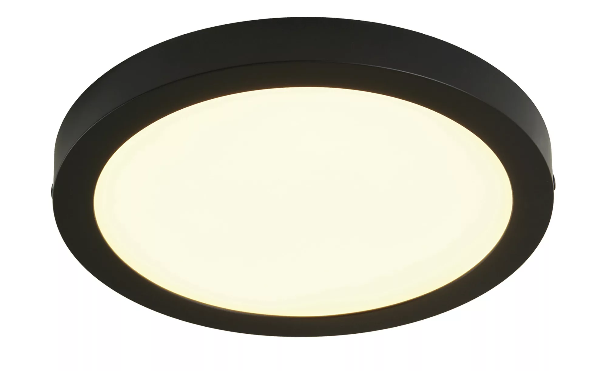 Paulmann Abia LED-Panel Ø 30cm 2.700K schwarz matt günstig online kaufen