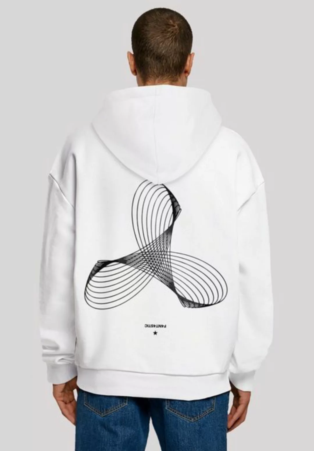 F4NT4STIC Kapuzenpullover Geometrics Print günstig online kaufen