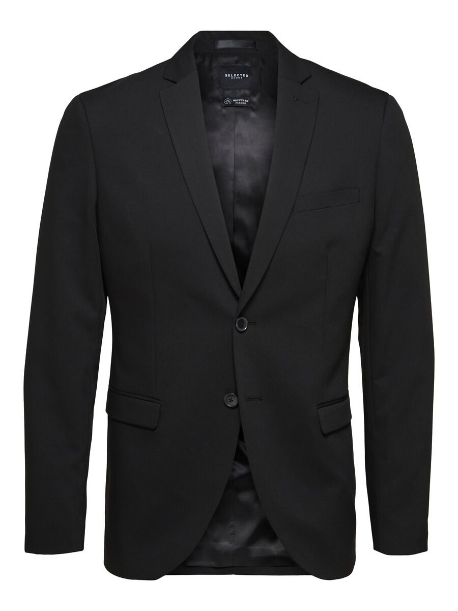 SELECTED Slim Fit Blazer Herren Schwarz günstig online kaufen