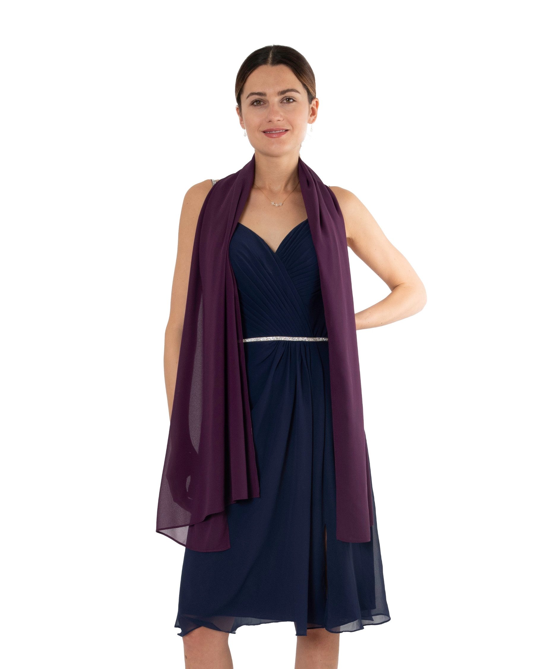 MayTree Modeschal Chiffon Schal Stola Umschlagtuch günstig online kaufen
