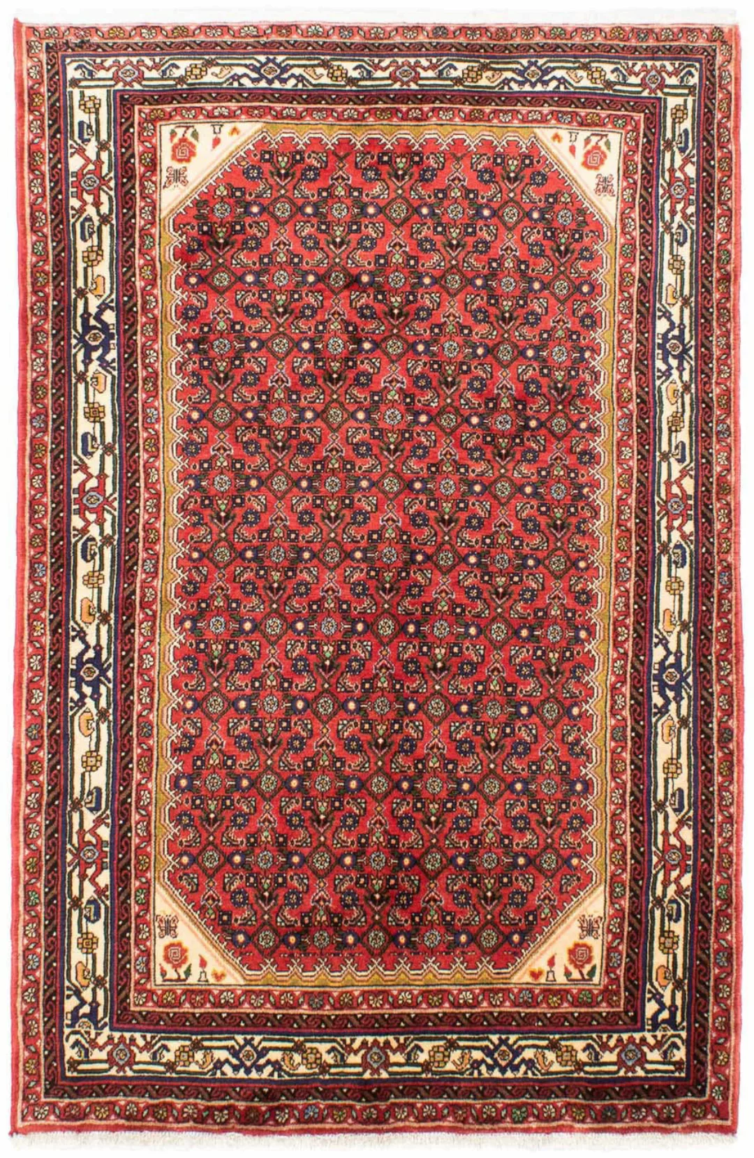 morgenland Orientteppich »Perser - Nomadic - 205 x 155 cm - rot«, rechtecki günstig online kaufen